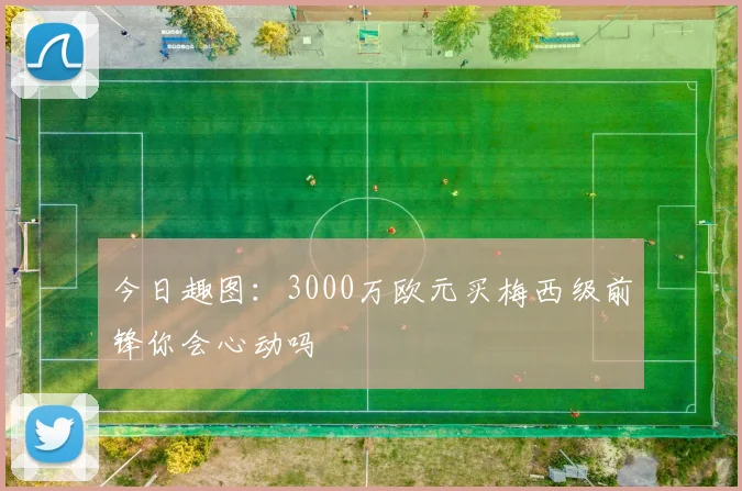 今日趣图：3000万欧元买梅西级前锋你会心动吗