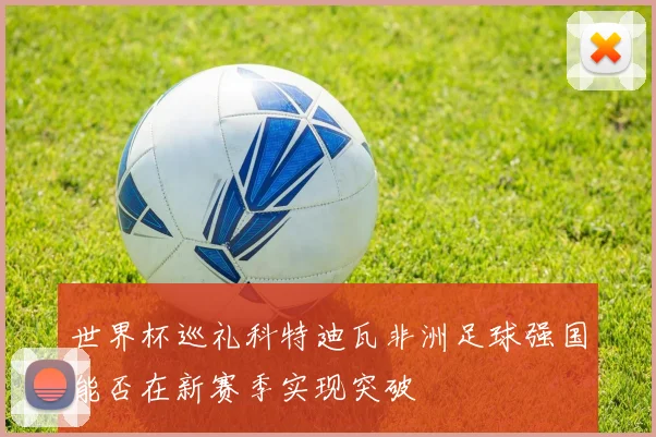 世界杯巡礼科特迪瓦非洲足球强国能否在新赛季实现突破